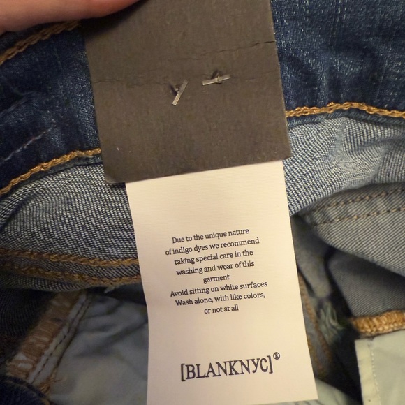 [BLANKNYC] The Astor High Waist Cutoff Denim Shorts Size 27 - Picture 6 of 6